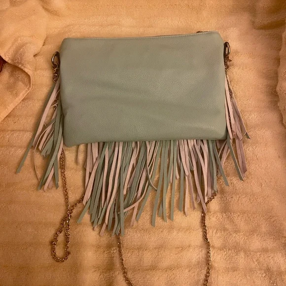 Street Level Fringe Purse - Picture 2 of 4